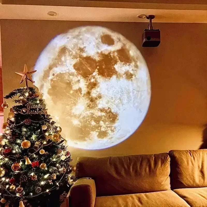 USB Ceiling Moon Earth Projection Atmosphere Light